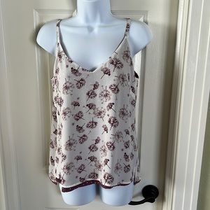 White House Black market reversible V-neck shell